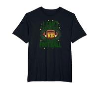 I Can't Keep Calm My Kid Plays Football T-Shirt, Men's Big and Tall, Black, 2X Tall