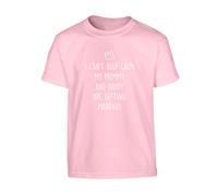 I Can't Keep Calm My Mummy and Daddy are Getting Married! Children's T-Shirt Ages 3-4 - 12-14 Light Pink
