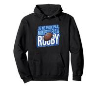 I can't, my grandson plays rugby Pullover Hoodie