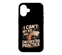 I Can't My Kid Has Orchestra Practice Violin Violinist Case for iPhone 16