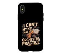I Can't My Kid Has Orchestra Practice Violin Violinist Case for iPhone X/XS