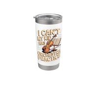 I Can't My Kid Has Orchestra Practice Violin Violinist Stainless Steel Insulated Tumbler