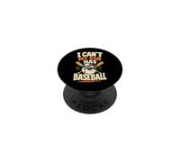 I Can't My Son Has Baseball Baseball Mom Humor PopSockets Adhesive PopGrip