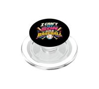 I Can't My Son Has Baseball Funny Baseball Parent PopSockets PopGrip for MagSafe