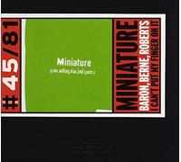 I Can't Put My Finger on It by Miniature (2013-05-03)