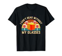 I can't read without my glasses Passover 4 cups Wine Haggada T-Shirt