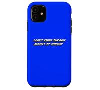 I Can't Stand The Rain Against My Window | Timeless Song Case for iPhone 11