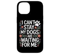 I Cant Stay My Dogs Are Waiting For Me Rescue Dog Supporter Case for iPhone 14