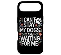 I Cant Stay My Dogs Are Waiting For Me Rescue Dog Supporter Case for iPhone Air
