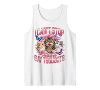 I Can't Stop Having Gay Thoughts Cats Funny Pride LGBTQ Tank Top