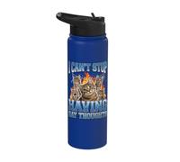 I Can't Stop Having Gay Thoughts Stainless Steel Insulated Water Bottle