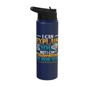 I Can't Understand It for You Funny Accountant Controller Stainless Steel Insulated Water Bottle
