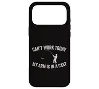 I Can't Work Today My Arm Is In A Cast Fathers Day Fishing Case for iPhone 17 Pro Max