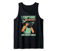 I CAPTURE MOMENTS AND WEIRD FACES Tank Top