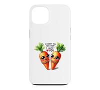 I Carrot Tell You How I Love You Pun Veggie Couple Case for iPhone 13