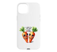 I Carrot Tell You How I Love You Pun Veggie Couple Case for iPhone 15 Plus