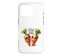 I Carrot Tell You How I Love You Pun Veggie Couple Case for iPhone 16 Pro