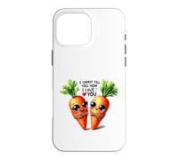 I Carrot Tell You How I Love You Pun Veggie Couple Case for iPhone 16 Pro Max