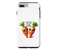 I Carrot Tell You How I Love You Pun Veggie Couple Case for iPhone 7 Plus/8 Plus