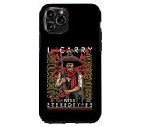 I Carry Ancestors Not Stereotypes History Art Cinco De Mayo Case for iPhone 11 Pro