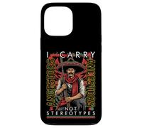I Carry Ancestors Not Stereotypes History Art Cinco De Mayo Case for iPhone 13 Pro Max