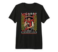 I Carry Ancestors Not Stereotypes History Art Cinco De Mayo Premium T-Shirt