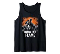 I Carry her Flame Haunting Halloween Horror Tank Top