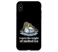 I Carry The Weight Of Melted Ice Climate Change Grief Case for iPhone XS Max