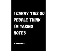 I carry this so people think I'm taking notes. I'm drawing willys: Light-hearted joke for those that need to brighten the office