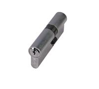 i-CE Locking Systems Euro Cylinder Double 35/45 in Satin Chrome