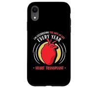 I Celebrating the Gift of Life Every Year - Heart Transplant Case for iPhone XR