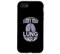 I Celebrating the Gift of Life every year - Lung Transplant Case for iPhone SE (2020) / 7/8