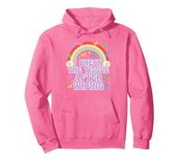 I CHECK THE TISSUE AFTER WIPING Funny Adult Humor Rainbow Pullover Hoodie