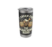 I Cheer for The Marching Band Stainless Steel Insulated Tumbler