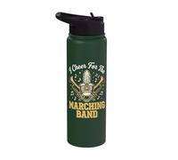 I Cheer for The Marching Band Stainless Steel Insulated Water Bottle