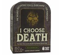 I Choose Death Would-You-Rather Card Game for Adults - Glow-in-the-Dark Tombstone Box - What Would You Rather Do Party Game with 300 Scenario Cards - Great Gift for Parties, Halloween, Birthdays - 18+