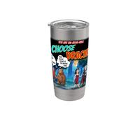 I Choose Dracula Funny Novelty Man or Bear Stainless Steel Insulated Tumbler