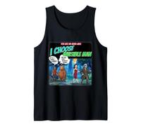 I Choose Invisible Man Funny Novelty Man or Bear Tank Top