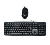 I-CHOOSE LIMITED Jedel G11 USB Slim Spill Resistant Keyboard and Mouse Combo Set/QWERTY Key Layout/For Windows PC Laptop Computer