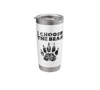 I Choose The Bear Vintage Stainless Steel Insulated Tumbler
