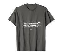 I Choose Violence: Do Not Be Perceived Graphic T-Shirt, Men, Asphalt Grey, XX-Large
