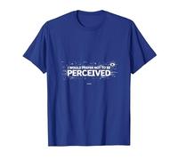 I Choose Violence: Do Not Be Perceived Graphic T-Shirt, Men, Royal Blue, X-Large