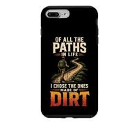 I Chose The Paths Made Of Dirt Hiking Hiker Gift Retro Case for iPhone 7 Plus/8 Plus