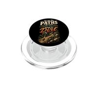 I Chose The Paths Made Of Dirt Hiking Hiker Gift Retro PopSockets PopGrip for MagSafe