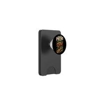 I Chose The Paths Made Of Dirt Hiking Hiker Gift Retro PopSockets PopWallet for MagSafe