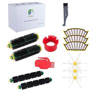 I-clean for iRobot Roomba 500 Series 510, 530, 535, 540, 560, 570, 580, 610 Brush Cleaning Tools & 2 Bristle Brushes & 2 Flexible Beater Brushes & 3 Side Brushes 6-Armed & 3 Filters Pack Mega Kits