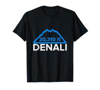 I CLIMBED MT. DENALI T-SHIRT Denali Alaska Mt McKinley T-Shirt