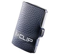 I-CLIP Original Mini Wallet with Money Clip - Slim Wallet - Leather Wallet - Premium Purse - Card Holder - Pure Blue