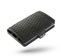 I-Clip Original Wallet with Coinpouch - Leather Wallet - Cardholder with Moneyclip - Slim Wallet - Black