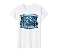 I Clogged Your Toilet Funny Alpha Wolf Meme Stupid Brainrot Value Graphic T-Shirt, Women, White, XS